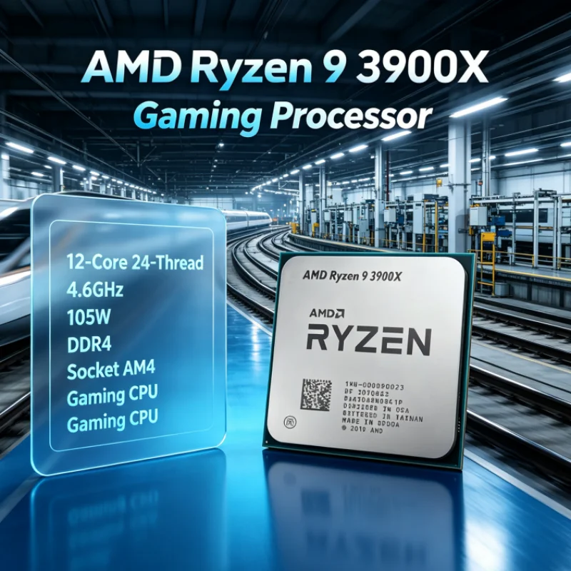 Processador AMD Ryzen 9 3900X  - Amd Cpu Ryzen 9 avaliação e preço