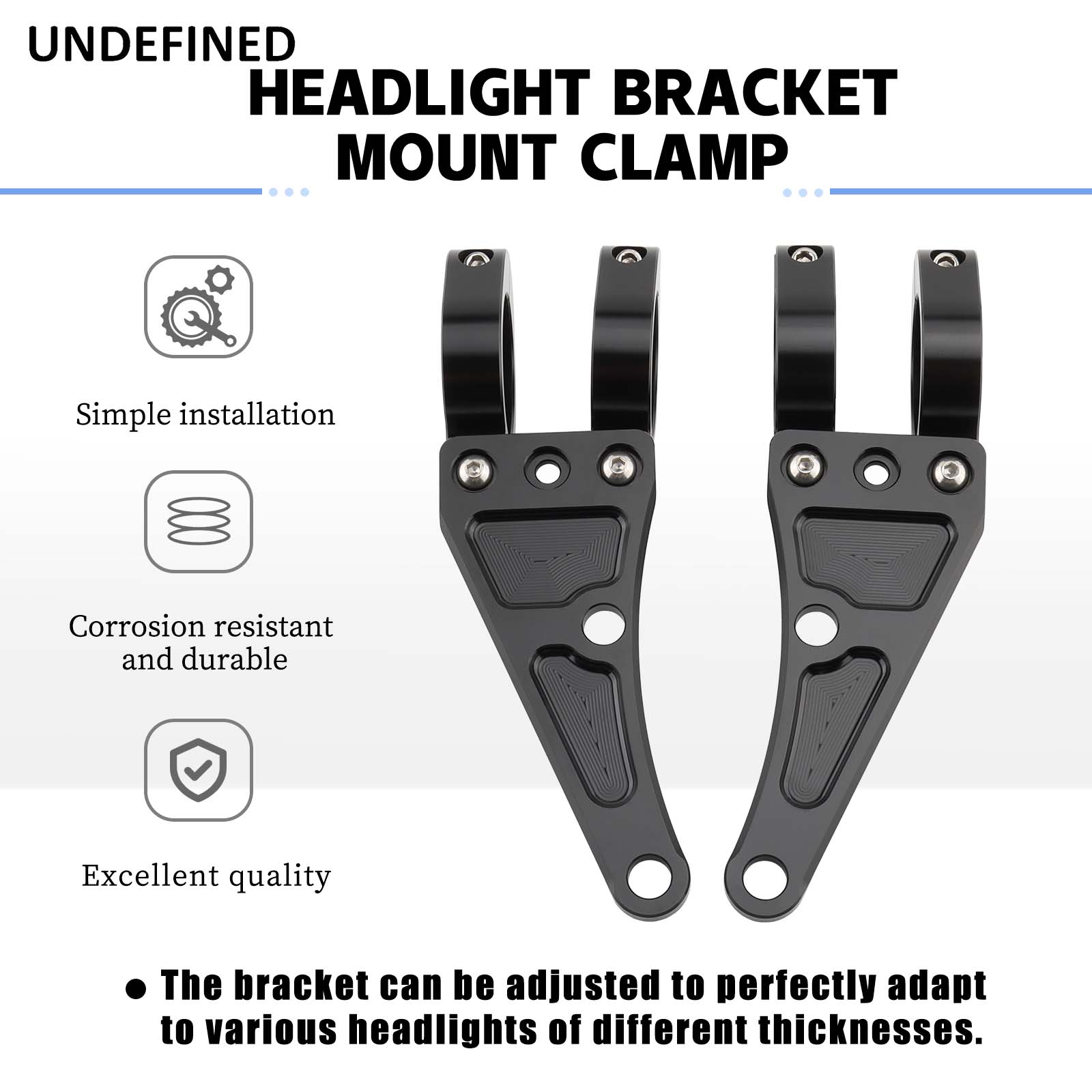 Universal Headlight Bracket Mo - Tech Q avaliação e preço