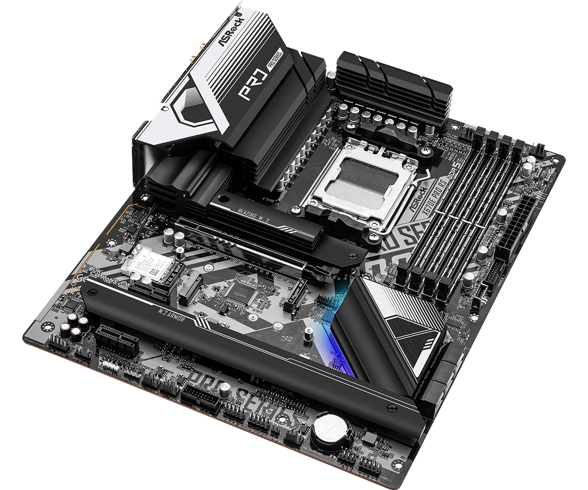 Placa-Mãe ASROCK X670E Pro RS  - Amd Cpu Ryzen 9 avaliação e preço