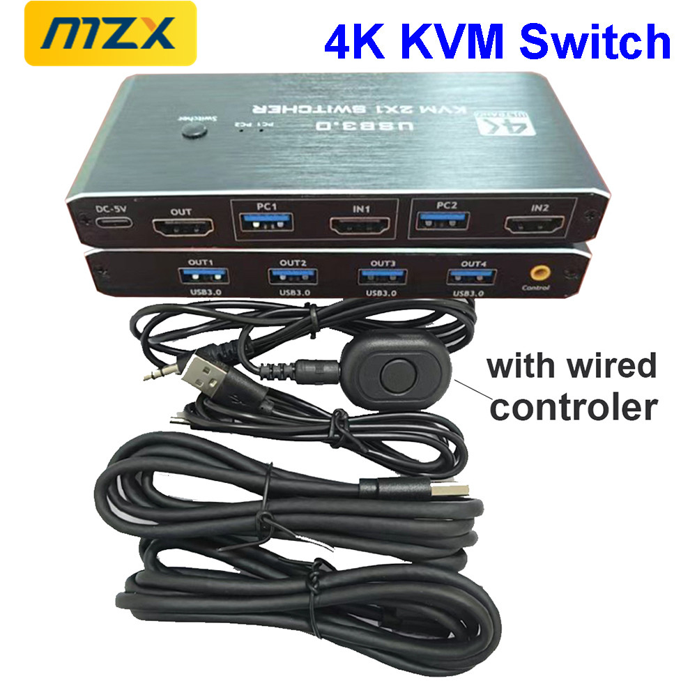 Switch KVM 4K 60Hz, Hub USB 3. - Tech Computer Accessories avaliação e preço