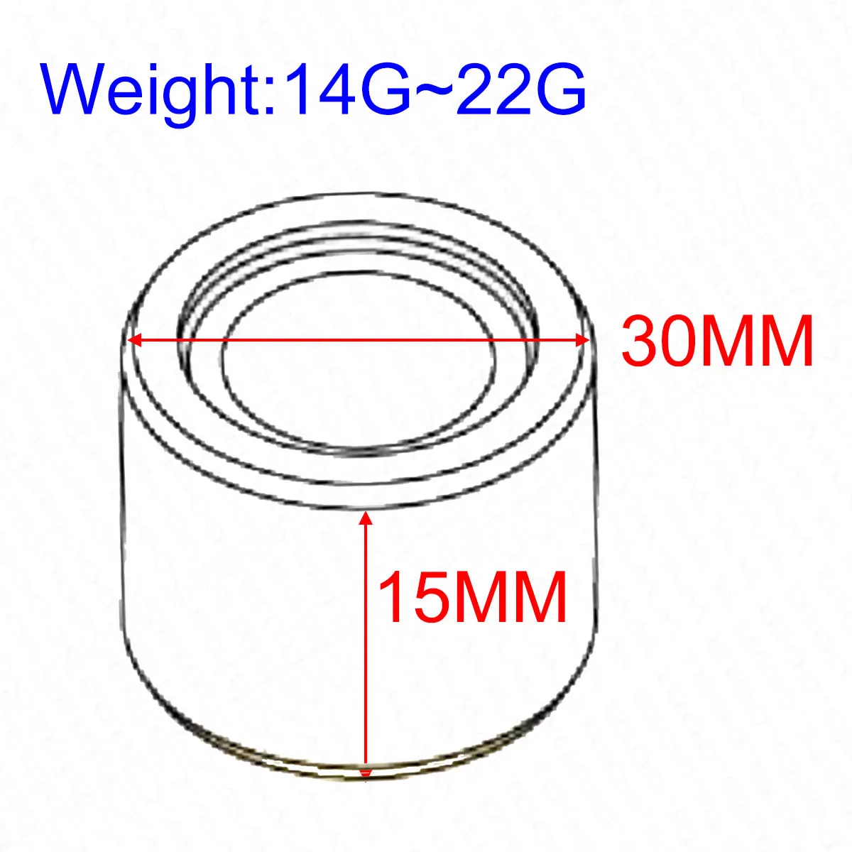 30x15 14g 16g 18g rolo variado - Tech Q avaliação e preço